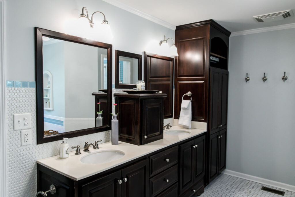 bathroom vanity mirror refinishing grapevine tx